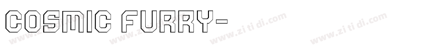 Cosmic Furry字体转换